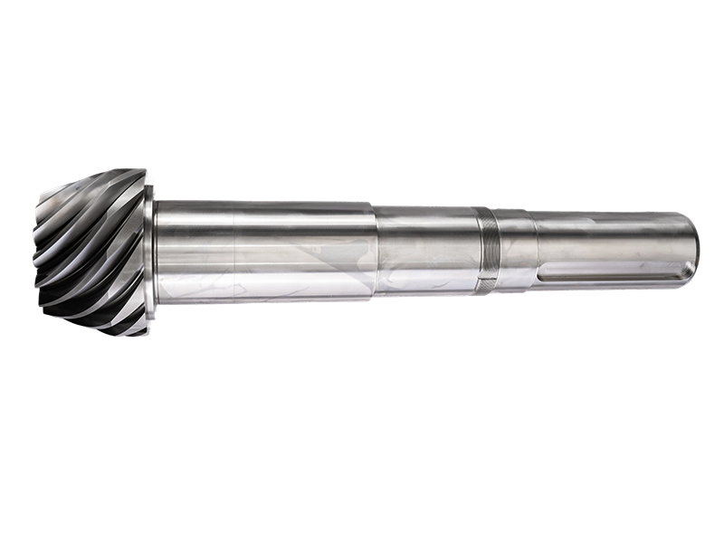 Industrial gearbox bevel pinion shaft