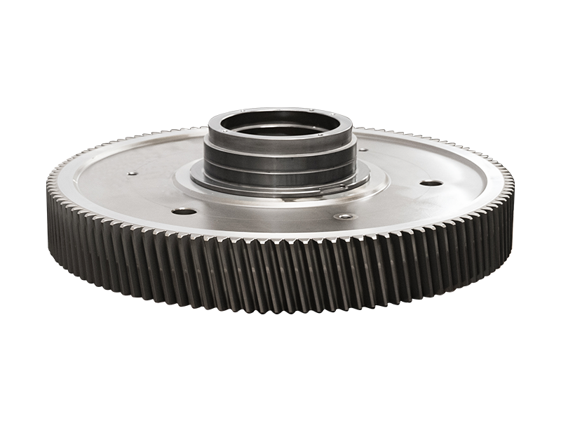 Wind power increasing gearbox high speed side big gear