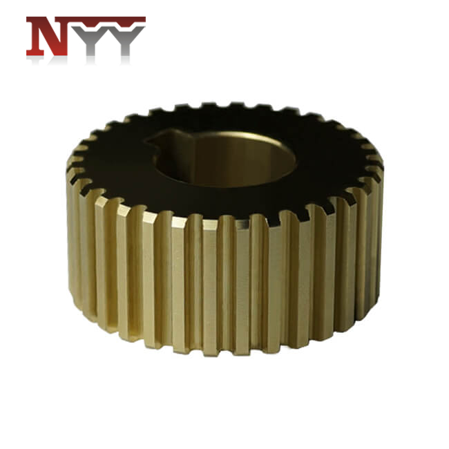 Beverage packing machinery copper gear