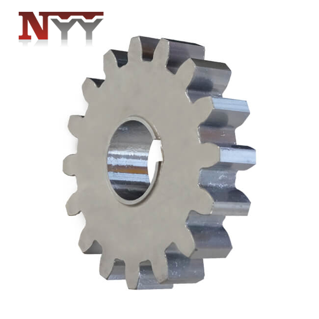 Pile hammer gearbox driven gear