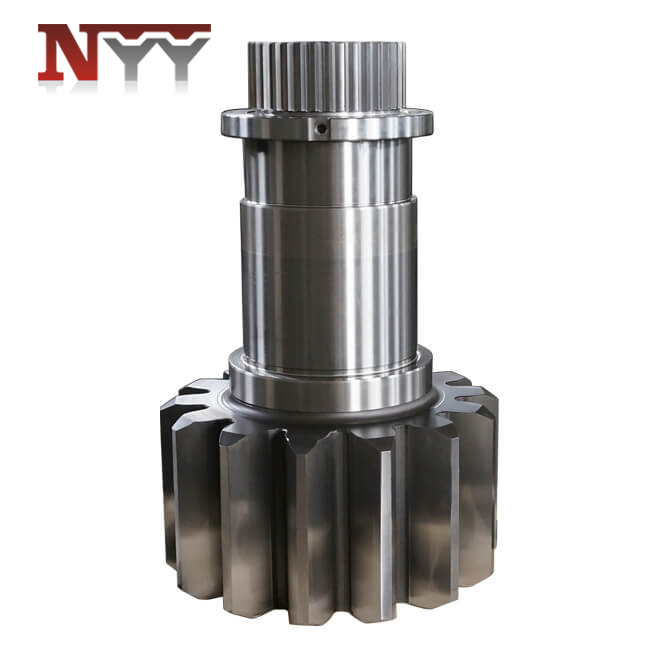 Mining machinery DIN 6 gear shaft
